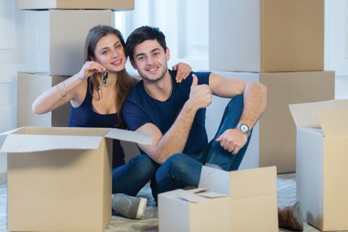 Office moving team planning a relocation in Marylebone