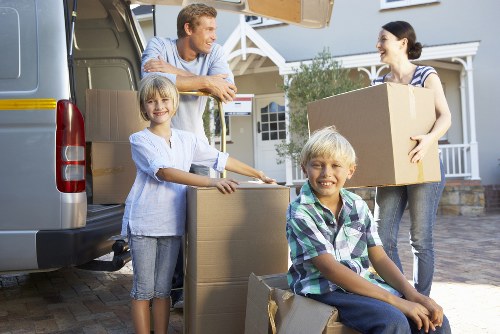 Marylebone flat move with careful handling of boxes and furniture