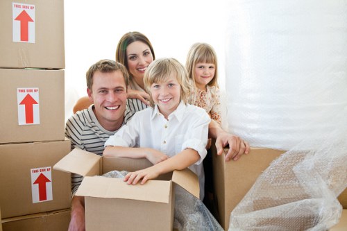 Commercial moving truck support for a Marylebone office relocation
