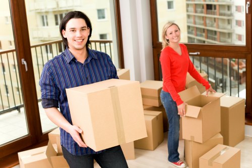 Local removal company supporting a Marylebone office relocation